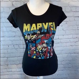 MARVEL T-shirt Black-Small